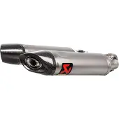 Akrapovic Slip-on Line Aprilia Shiver 900 17-19 S-a9so1-hdt/1 Homologeret Lyddæmper