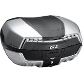 Givi TOPCASE MAXIA 5 MONOKEY, 58L, FARVE ALU MONOKEY, 58L, ALU/TRANSP. sølv
