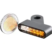 HeinzBikes LED-armatur blinklys/positionslys SORT,SPORTSTER FRA 2014