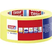 TESA 43340000400 Pr?cision Indoor-Razor Sharp Edge Masking Tape til maleri og dekorering af resterfri fjernelse 50 m x 50 mm klar 50 mm
