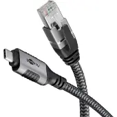 Goobay USB-C til RJ45 Ethernet-kabel 2 m – 1 Gbit/s