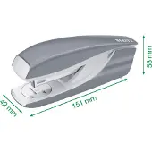 Leitz Hæftemaskine 5502 NeXXt 30 ark Grå