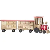 Bloomingville Paulownia julekalender tog Multi