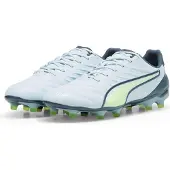 Puma King Pro FG/AG Lights Out - Grøn/Grøn/Blå, størrelse 44