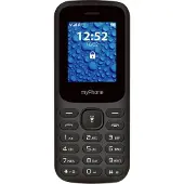 Myphone MP2220, Menu, Dual SIM, 4,5 cm (1.77), Bluetooth, 600 mAh, Sort