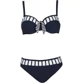Sunflair Bikini navy / hvid