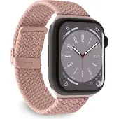 Puro Apple Watch Series 11/10/9/8/SE 3/SE (2022)/7/SE/6/5/4/3/2/1 Loop Rem - 42mm/41mm/40mm/38mm - Pink