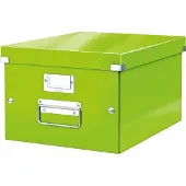 Leitz Arkivboks Click & Store stor WOW grøn