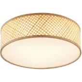 QAZQA Orientalsk bambusloftslampe natur 40 cm - Tremmo