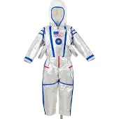 Souza Udklædning - Astronaut - Sølv - - 3-4 år (98-104) - Udklædning