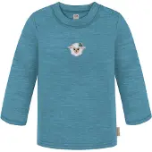 Normani Shirts 'Taupo' beige / cyanblå / eosin / hvid