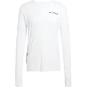 Adidas - Trail running tøj - Xperior Longsleeve Tee White til Unisex - Størrelse XL - Hvid