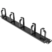 StarTech.com 1U 19in Metal Rackmount Cable Management Panel