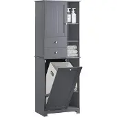 SoBuy Vaskemaskineskab BZR104-DG