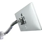 Ergotron MX - Monteringssæt (drejelig arm, monteringsbase, VESA-monteringsbøjle) - Constant Force Technology - for LCD display - poleret aluminium - skærmstørrelse: op til 42 - vægmonterbar