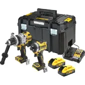 DeWalt 18v Dck2200h2t Dcd1007+dcf860 Elektrisk Værktøjssæt
