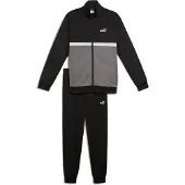 Puma Poly Colourblock Tracksuit Men, Clothing, Black, L