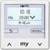 Somfy SOLIRIS SMOOVE UNO WEISS