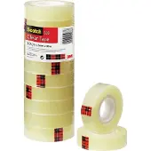 3M Kontortape Scotch 580, 33mx15mm, 10 stk.