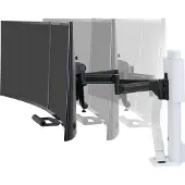 Ergotron Trace Dual Monitor Hvid - Display 21,5 - 27"