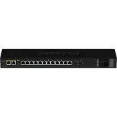 Netgear AV Line M4250-12M2XF - Switch - L3 - Administreret - 12 x 10/100/1000/2.5G + 2 x 10 Gigabit SFP+ - side til side-luftstrøm - monterbar på stativ
