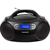 Blaupunkt Radio Boombox BB18BK FM PLL/CD | MP3 | USB | KLOKKER/ALARM