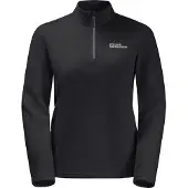 Jack Wolfskin Taunus Fleecejakke Med Halv Lynlås