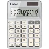 Canon KS-125KB - Skrivebords-regnemaskine - 12 cifre - solpanel, batteri - sølv