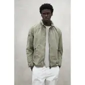 Ecoalf ECOALFtil mænd. MCMGAJKRIGI00072S25-102 Rigi-jakke grøn (S), Casual, Polyester, Bæredygtig