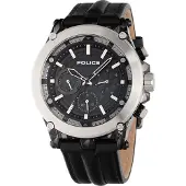 Police Herreur PEWJF2226640 Classic Sort/Læder Ø47 mm