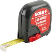 Sola udtræksmålebånd 5 m UNI-MATIC UM 5%%