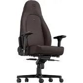 Noblechairs Icon, Polstret sæde, Polstret ryglæn, Brun, Brun, Imiteret læder, Imiteret læder
