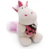 Nici Enhjørning Theodor Med Mariehønebamse 35 Cm