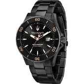 Maserati Herreur R8853100035 Competizione Sort/Stål Ø43 mm