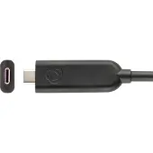 Kramer Electronics CLS-AOCU32/FF-35, 10,7 m, USB C, USB C, USB 3.2 Gen 2 (3.1 Gen 2), 10 Gbit/sek., Sort