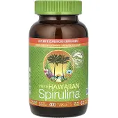 Nutrex Hawaii Pure Hawaiian Spirulina 500 mg vegansk underst?tter immunsystemet Hjerteceller og energi 400 tabletter