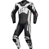 Alpinestars GP Plus V4 Sprint 1-stykke Læderdragt Sort/Hvid 58