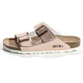 Bayton Pantoletter 'Tracy' rosa guld
