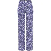 LASCANA Pyjamasbukser indigo / pastelgrøn / naturhvid