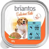 Briantos Delicious Paté 27 x 300 g - Fisk og ærter