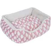 Zooplus Fluffy hyggelig seng - rosa