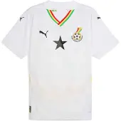 Puma Ghana 2025 Home Jersey Men, Clothing, White/Pelé Yellow, M