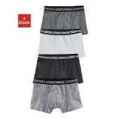 Le jogger Boksershorts grå / antracit / sort / hvid