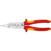 Knipex 13 86 200 SB VDE Multifunktionelle Installations-tænger 200 mm