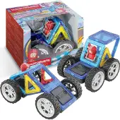 Magformers Magnetsæt - 9 stk - Kart Rally - - OneSize - Magnetlegetøj