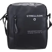 Strellson Skuldertaske 'Stockwell 2.0 Marcus' lysegrå / sort
