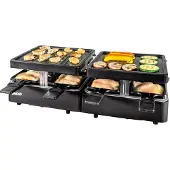 Unold 48755 Flying Raclette - Raclette - 1.3 kW - antracit/orange
