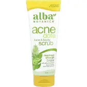 Alba Botanica , ACNEdote, Ansigt & Krop Scrub, 8 oz (227 g)