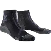X-socks - Trail running tøj - Trail Run Discover Ankle Black/Charcoal til Unisex - Størrelse 35-38 - Sort