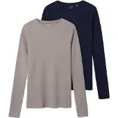 TWO SOON Bluser & t-shirts navy / greige